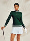Long Sleeve Golf Shirt Quarterzip UPF50+