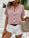 Stylish Floral Print Blouse