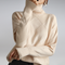 Penelope Women's Sweater – Elegant & Soft Cashmere Turtleneck for Winter Comfort