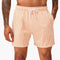 Men's Striped Swim Shorts with Adjustable Drawstring