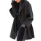Elegant Long Winter Coat for Women with Buttons | Perfect for Cold Days