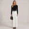 Wide Leg Maxi Skirt