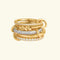 Gold Stacking Ring