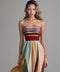 Effortless Strapless A-Line Dress