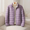 Women's Coat Lightweight Quilted Puffer Jacket Stand Collar