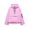 Women's Hooded Pullover Anorak Quilted Jacket Half-Zip